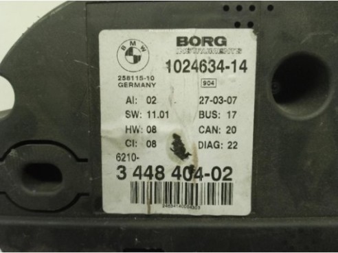 344840402 CUADRO INSTRUMENTOS VW CADDY III Furgón (2KA, 2KH, 2CA, 2CH)|Desguaces La Cabaña