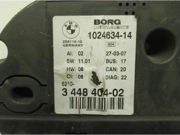 344840402 CUADRO INSTRUMENTOS VW CADDY III Furgón (2KA, 2KH, 2CA, 2CH)|Desguaces La Cabaña