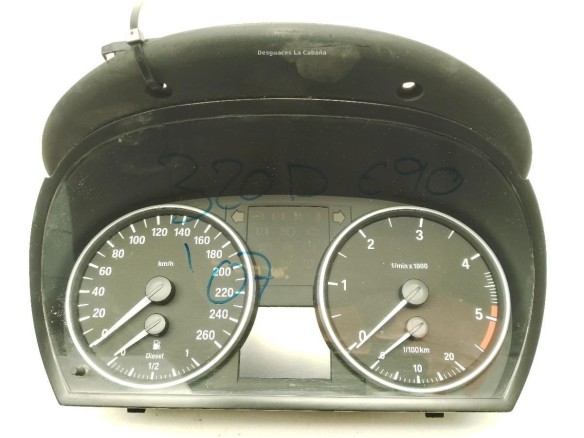 102535062,91226020, CUADRO INSTRUMENTOS BMW 3 (E90)|Desguaces La Cabaña