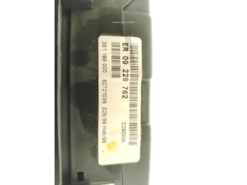 ER09228762, CUADRO INSTRUMENTOS OPEL ZAFIRA A Limusina (T98)|Desguaces La Cabaña