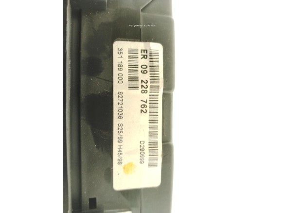 ER09228762, CUADRO INSTRUMENTOS OPEL ZAFIRA A Limusina (T98)|Desguaces La Cabaña