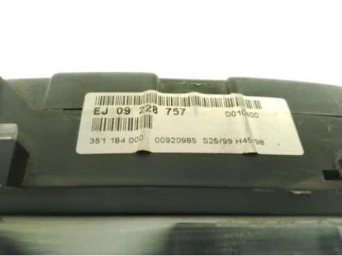 EJ09228757, CUADRO INSTRUMENTOS OPEL ZAFIRA A Limusina (T98)|Desguaces La Cabaña