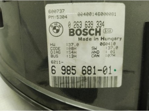 6985681, CUADRO INSTRUMENTOS BMW 3 Coupé (E46)|Desguaces La Cabaña