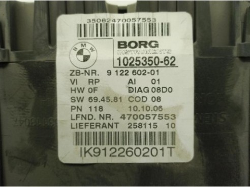 102535062,91226020, CUADRO INSTRUMENTOS BMW 3 (E90)|Desguaces La Cabaña