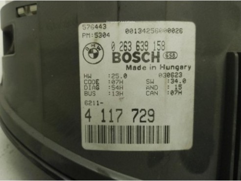 263639158, CUADRO INSTRUMENTOS BMW 3 (E46)|Desguaces La Cabaña
