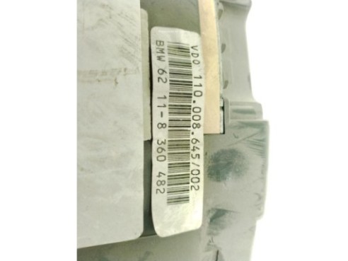 62118360482, CUADRO INSTRUMENTOS BMW 3 (E36)|Desguaces La Cabaña