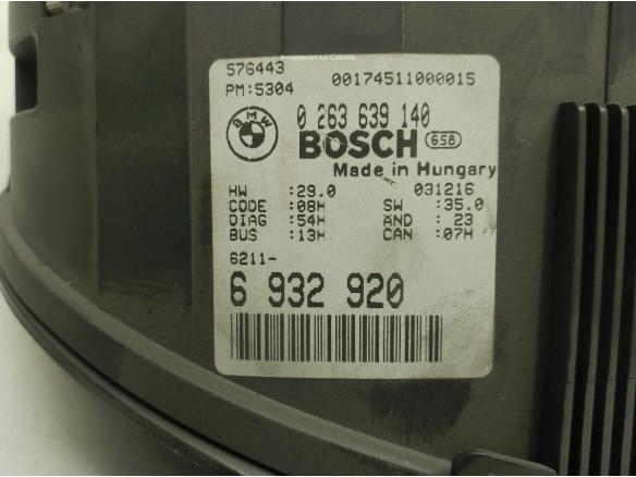 6932920, CUADRO INSTRUMENTOS BMW 3 Coupé (E46)|Desguaces La Cabaña