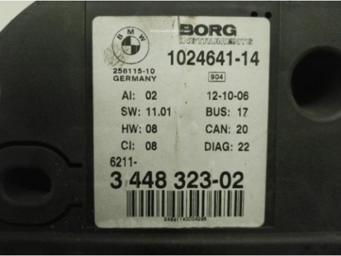 344832302, CUADRO INSTRUMENTOS VW CADDY III Furgón (2KA, 2KH, 2CA, 2CH)|Desguaces La Cabaña