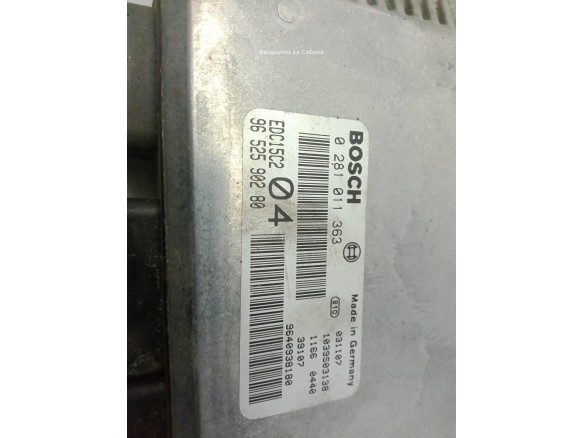 9652590280 CENTRALITA MOTOR FIAT ULYSSE (179_)|Desguaces La Cabaña