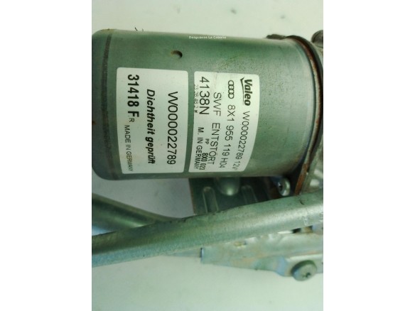 8X1955023G, 8X1955119 MOTOR LIMPIAPARABRISAS DEL AUDI A1 (8X1, 8XK)|Desguaces La Cabaña