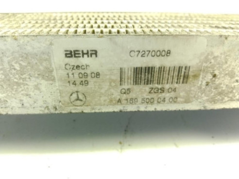 A1698000400 RADIADOR ACEITE CAJA MERCEDES BENZ CLASE B (W245) |Desguaces La Cabaña