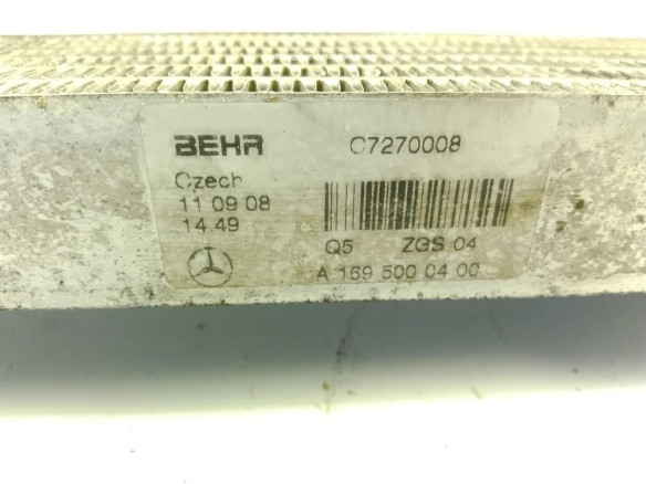 A1698000400 RADIADOR ACEITE CAJA MERCEDES BENZ CLASE B (W245) |Desguaces La Cabaña