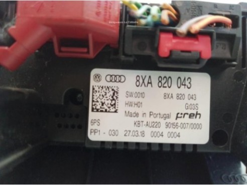 8XA820043  6PS MANDO CLIMA AUDI A1 (8X1, 8XK)|Desguaces La Cabaña