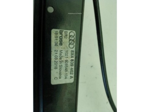8X4839462A ELEVALUNAS PUERTA LAT TRA DER AUDI A1 (8X1, 8XK)|Desguaces La Cabaña