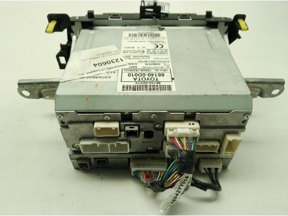 861400D010, RADIO TOYOTA YARIS (_P13_)|Desguaces La Cabaña