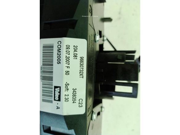 96630732XT MANDO COMPLETO PEUGEOT 207 SW (WK_)|Desguaces La Cabaña