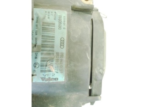 8E0941029C, 8E0941003F FARO IZQUIERDO AUDI A4 (8E2, B6)|Desguaces La Cabaña