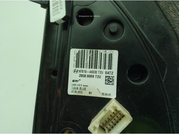 87610A6030, ESPEJO IZQ HYUNDAI i30 (GD)|Desguaces La Cabaña