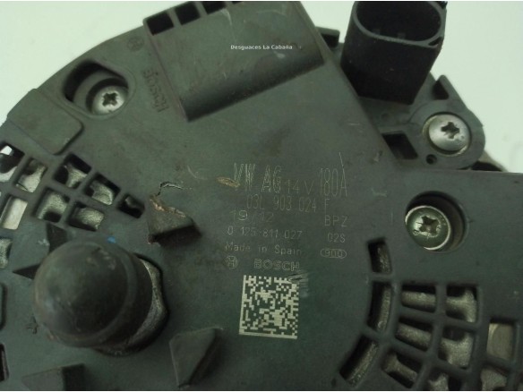 03L903024F ALTERNADOR VW PASSAT CC (357)|Desguaces La Cabaña
