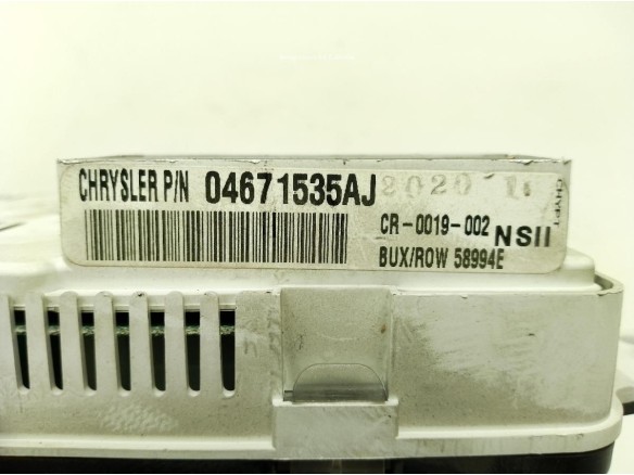 04671535AJ, CUADRO INSTRUMENTOS CHRYSLER PT CRUISER (PT_)|Desguaces La Cabaña