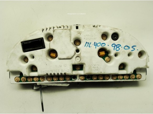 A1635405811,123897982, CUADRO INSTRUMENTOS MERCEDES BENZ CLASE M (W163)|Desguaces La Cabaña