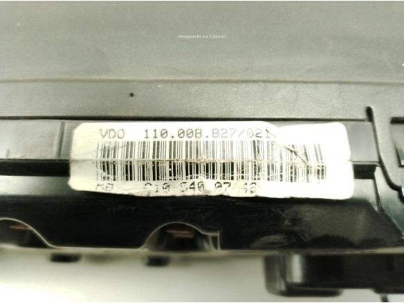 2105400748, CUADRO INSTRUMENTOS MERCEDES BENZ CLASE E (W210)|Desguaces La Cabaña