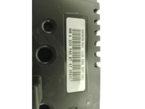 2035408747, CUADRO INSTRUMENTOS MERCEDES BENZ CLASE C Coupé (CL203)|Desguaces La Cabaña