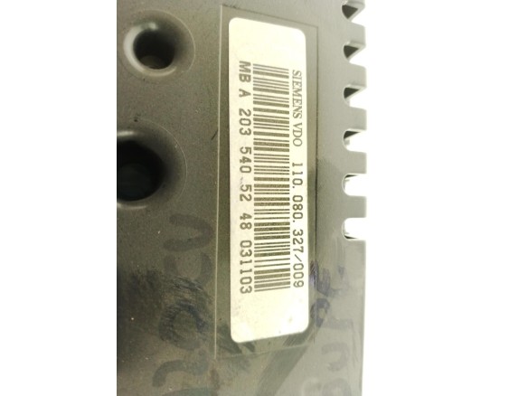 2035405248, CUADRO INSTRUMENTOS MERCEDES BENZ CLASE C Coupé (CL203)|Desguaces La Cabaña