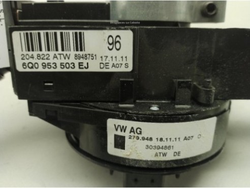 6Q0953503EJ, MANDO COMPLETO VW POLO (6R1, 6C1)|Desguaces La Cabaña