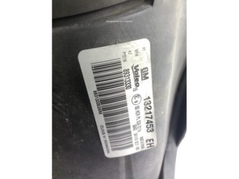 93189357 FARO IZQUIERDO OPEL CORSA D (S07)|Desguaces La Cabaña