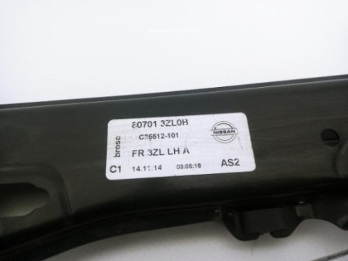 ELEVALUNAS PUERTA LAT DEL IZQ NISSAN PULSAR Fastback (C13) |Desguaces La Cabaña