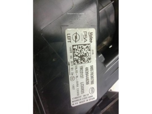 9857838780 PILOTO TRA IZQ EXT OPEL ASTRA L|Desguaces La Cabaña