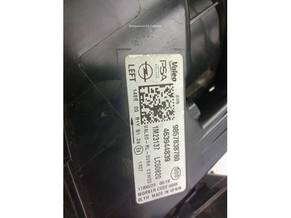 9857838780 PILOTO TRA IZQ EXT OPEL ASTRA L|Desguaces La Cabaña
