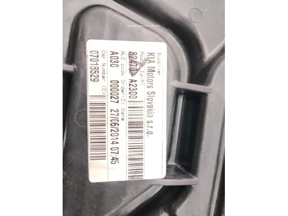 82471A2000 ELEVALUNAS PUERTA LAT DEL IZQ KIA CEE'D (JD)|Desguaces La Cabaña