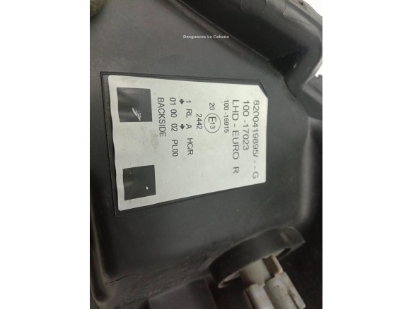 FARO DERECHO RENAULT KANGOO / GRAND KANGOO (KW0/1_)|Desguaces La Cabaña