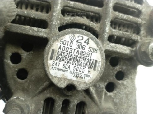 5010306538 ALTERNADOR RENAULT Midlum|Desguaces La Cabaña