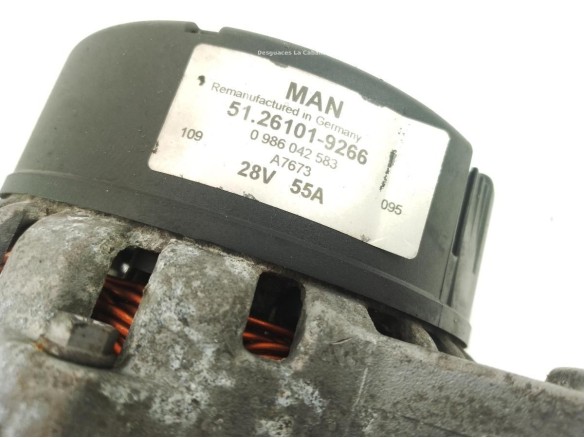 51261019266 ALTERNADOR MAN L 2000|Desguaces La Cabaña