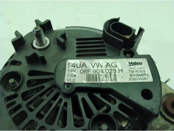 06F903023F ALTERNADOR AUDI A4 Avant (8ED, B7)|Desguaces La Cabaña