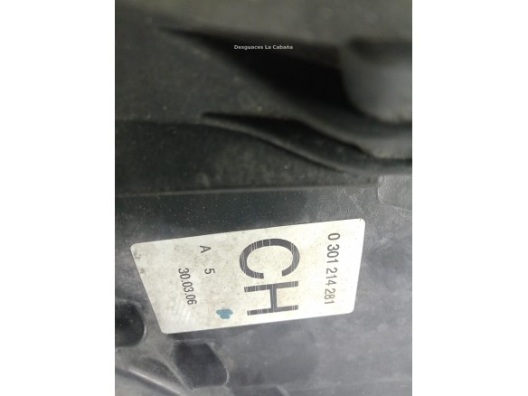 93190406 FARO IZQUIERDO OPEL ZAFIRA B (A05)|Desguaces La Cabaña