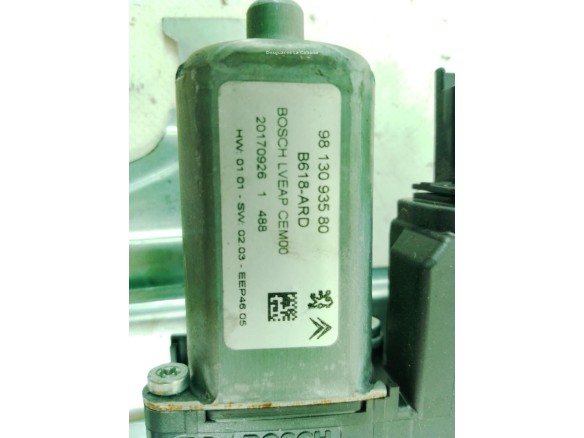 9840154080, 9813093580 ELEVALUNAS PUERTA LAT TRA DER CITROEN C3 III (SX)|Desguaces La Cabaña
