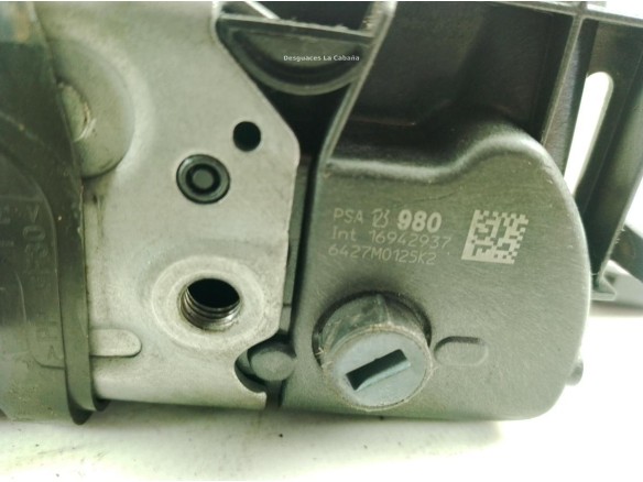 9812398080 CERRADURA PUERTA LAT DEL DER CITROEN C3 III (SX)|Desguaces La Cabaña