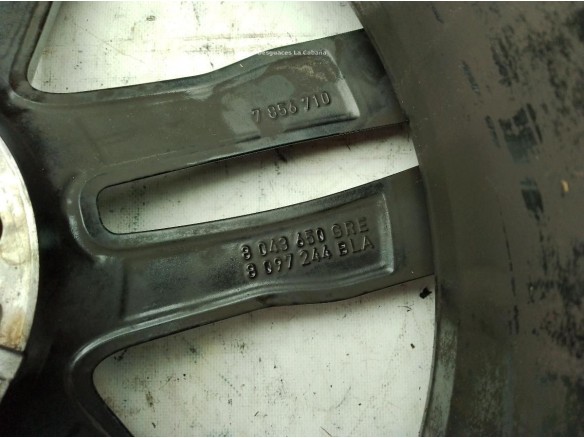 8043650 LLANTA ALUMINIO BMW 3 (F30, F80)|Desguaces La Cabaña