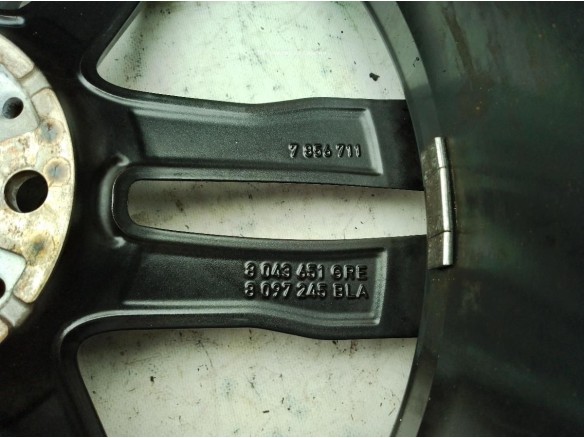 80043650 LLANTA ALUMINIO BMW 3 (F30, F80)|Desguaces La Cabaña