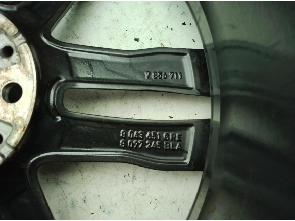 8043650 LLANTA ALUMINIO BMW 3 (F30, F80)|Desguaces La Cabaña