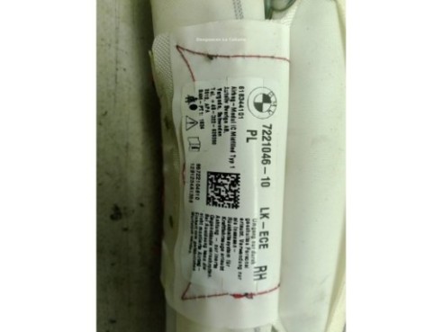  722104610 AIRBAG CORTINA DER BMW 3 (F30, F80)|Desguaces La Cabaña
