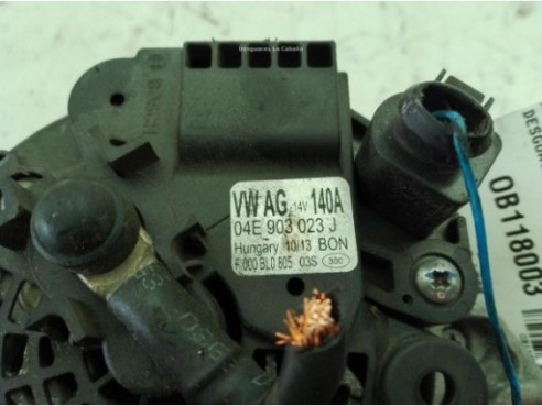 04E903015P ALTERNADOR SEAT LEON (5F1)|Desguaces La Cabaña