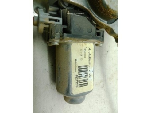   ELEVALUNAS PUERTA LAT DEL DER NISSAN NP300 NAVARA (D40)|Desguaces La Cabaña