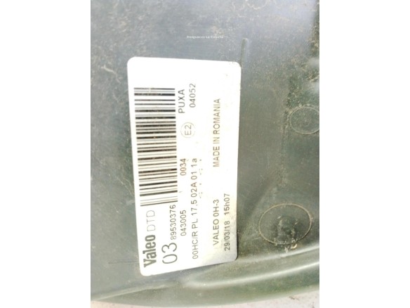620674 FARO DERECHO PEUGEOT 107|Desguaces La Cabaña