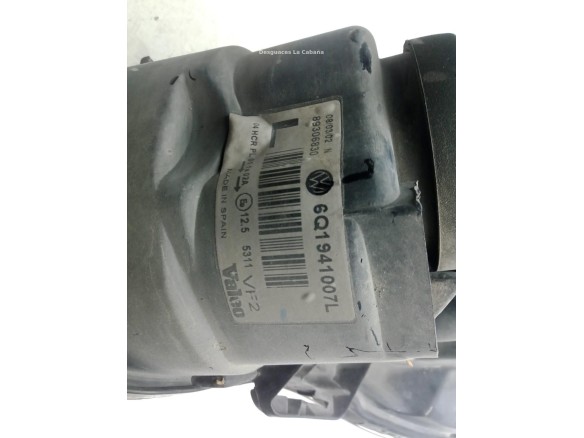6Q1941007AF FARO IZQUIERDO VW POLO (9N_)|Desguaces La Cabaña