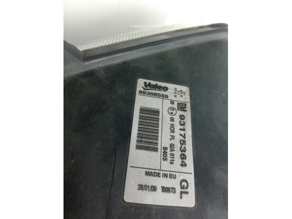 93175364 FARO IZQUIERDO OPEL MERIVA A Limusina (X03)|Desguaces La Cabaña